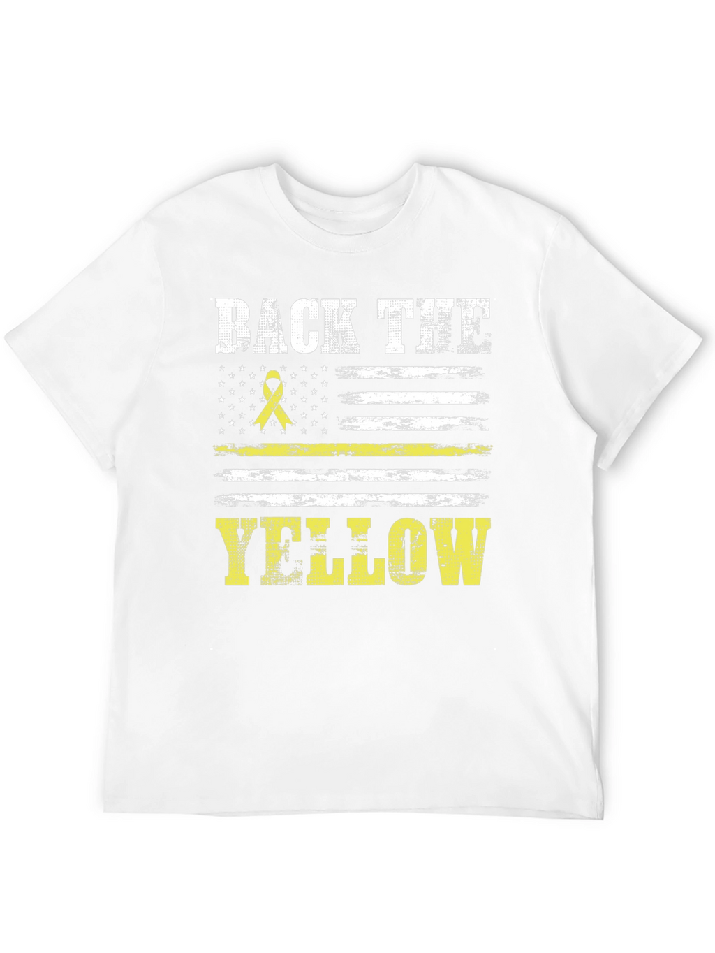 Back the Yellow T-Shirt - Support Our Heroes