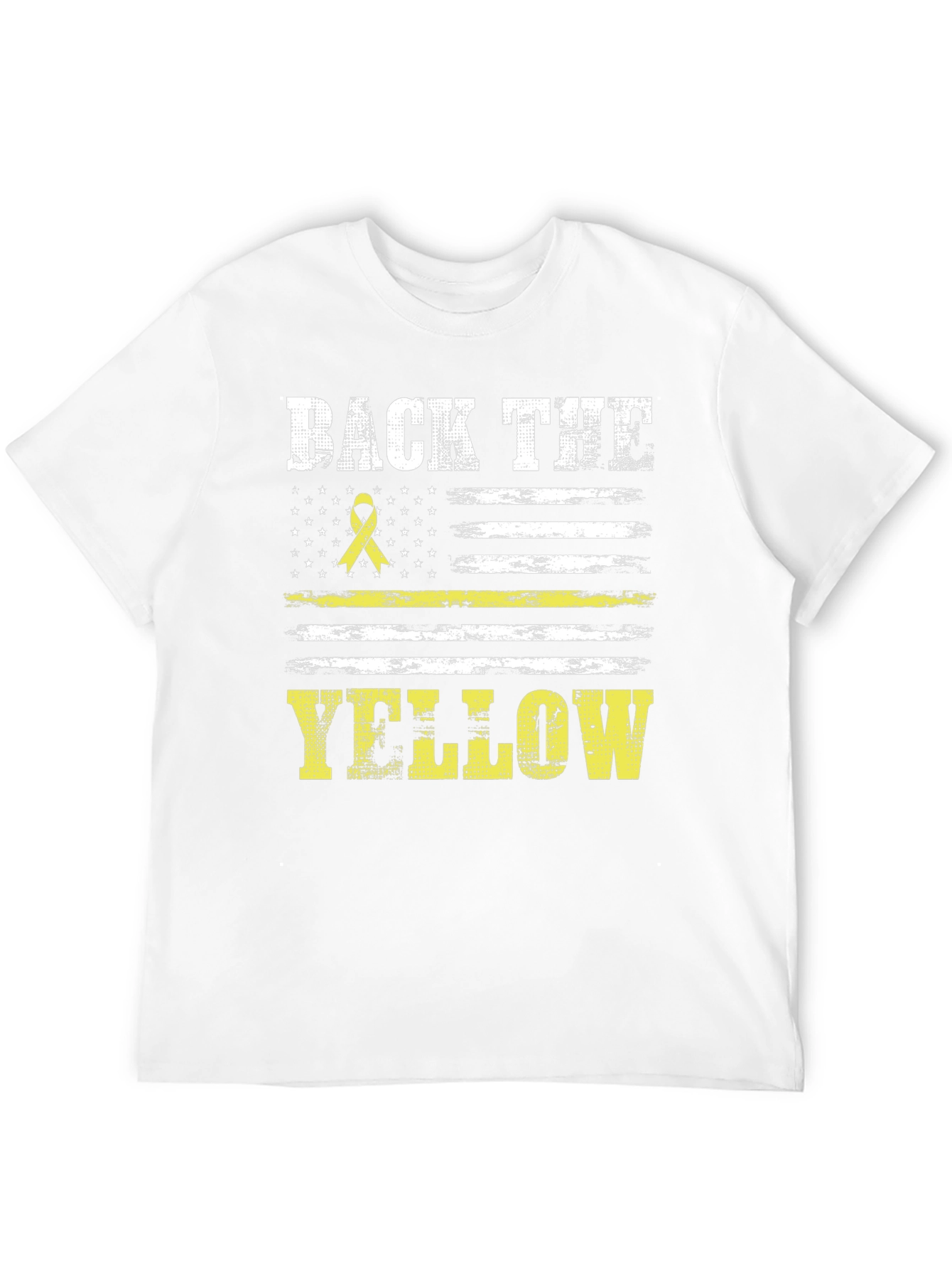 Back the Yellow T-Shirt - Support Our Heroes