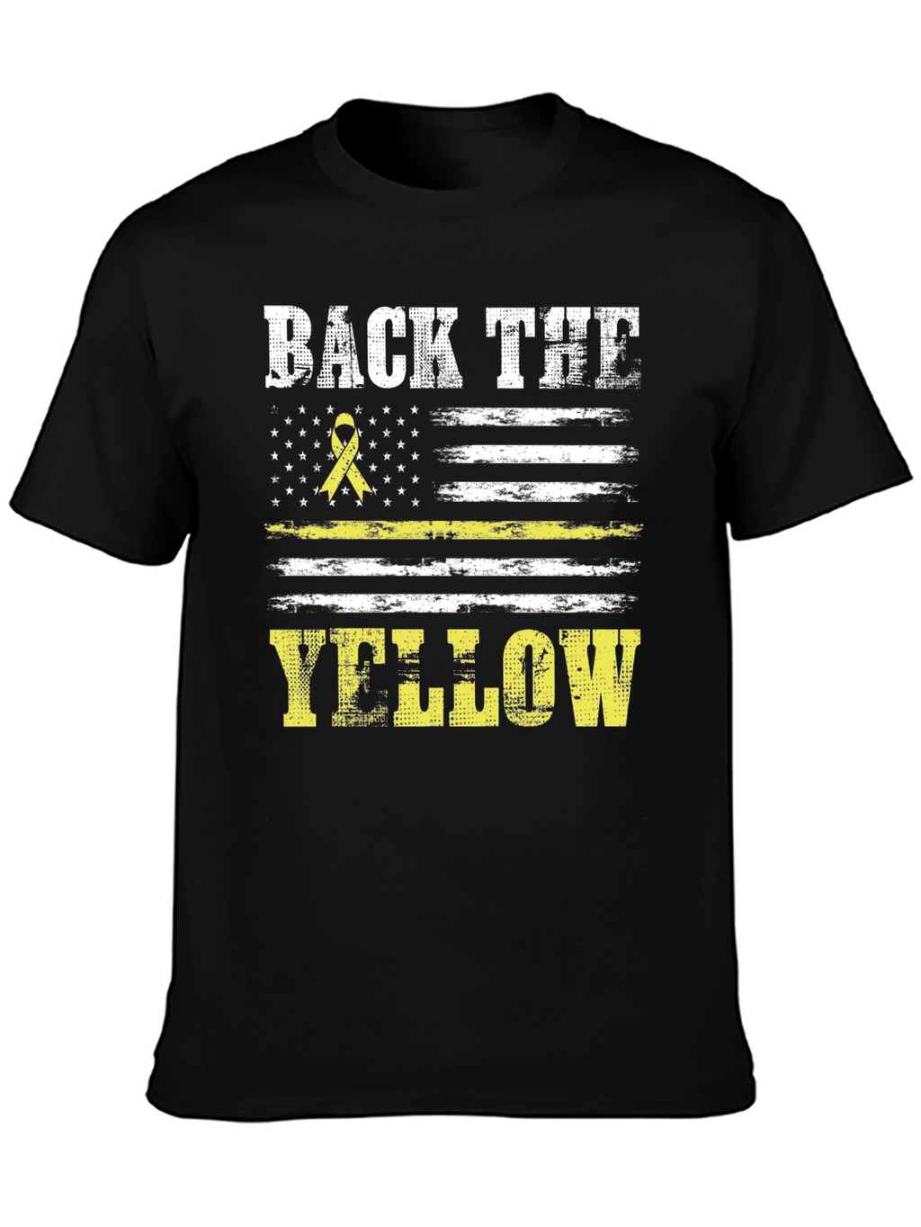 Back the Yellow T-Shirt - Support Our Heroes