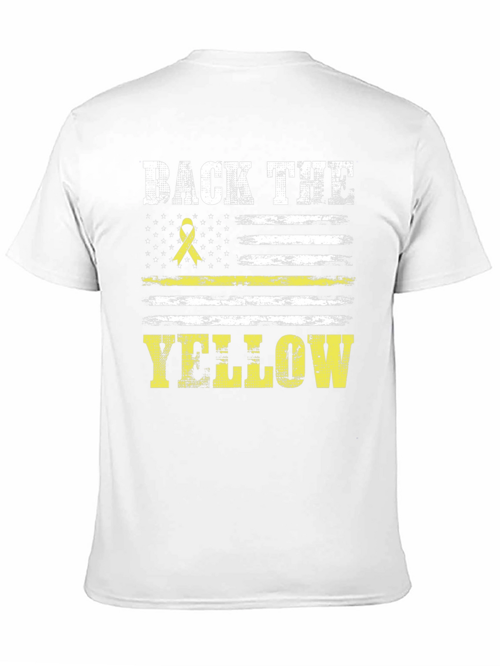 Back the Yellow T-Shirt - Support Our Heroes