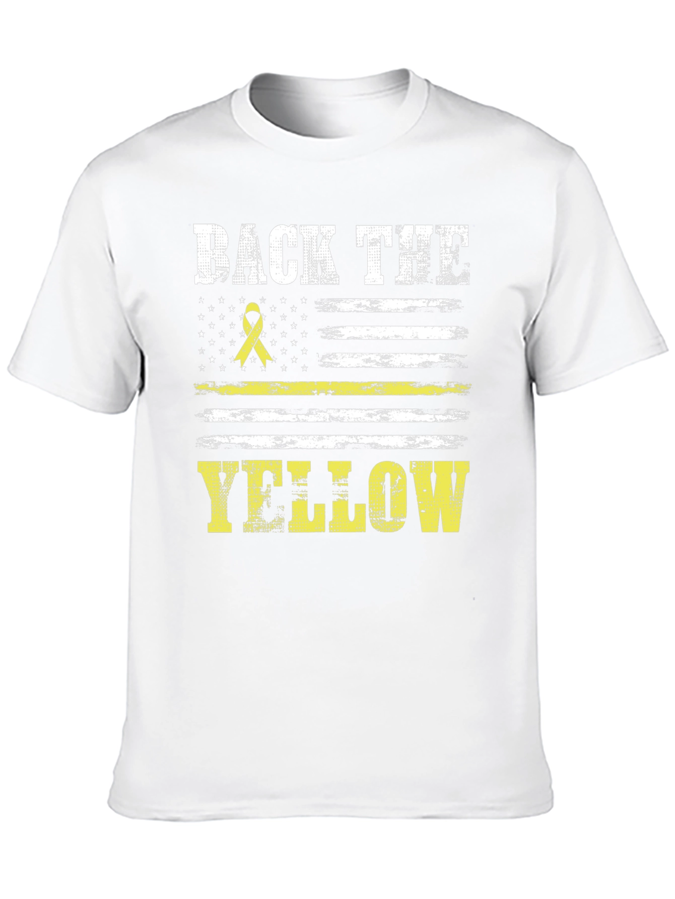 Back the Yellow T-Shirt - Support Our Heroes
