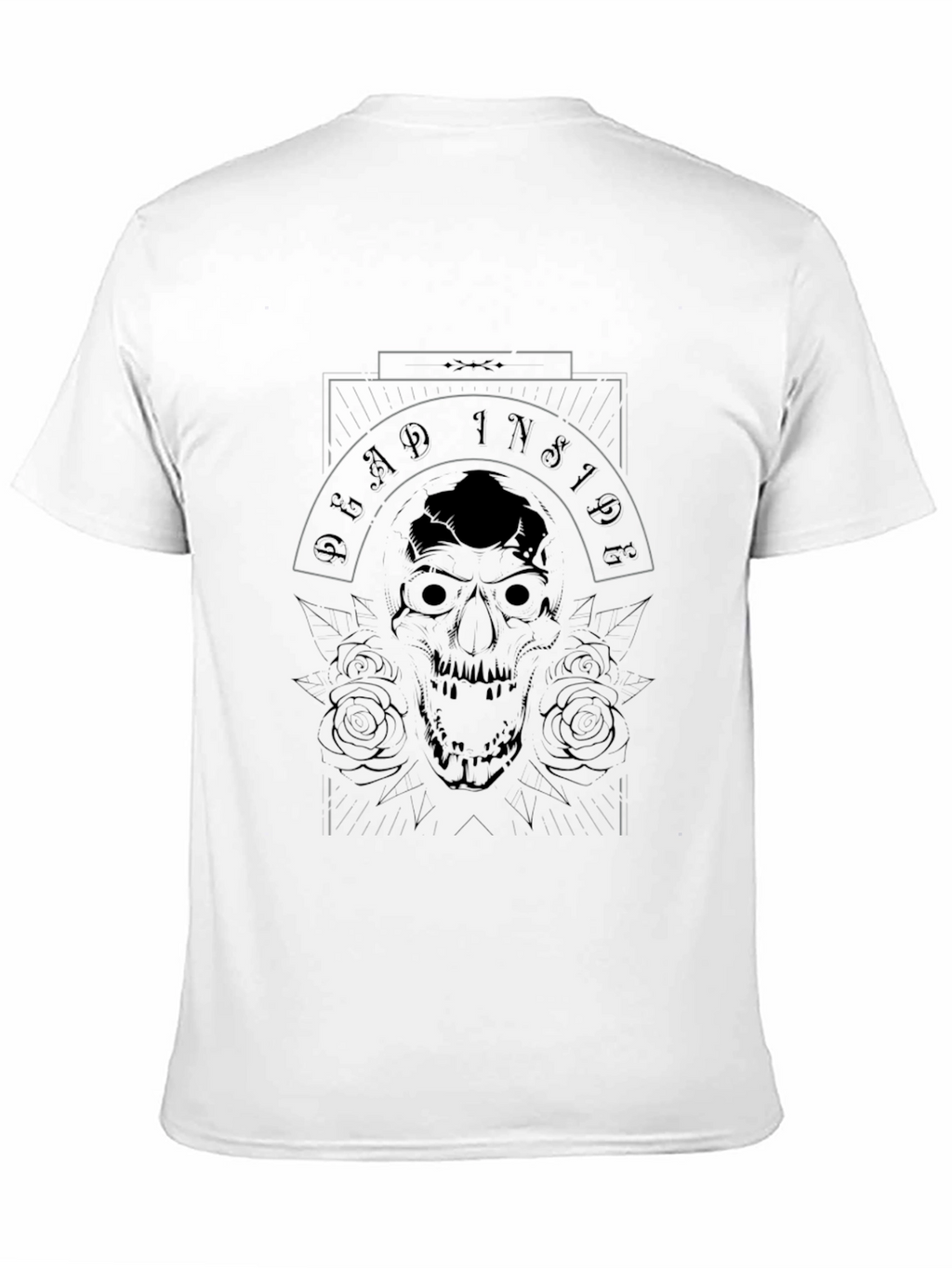 Dead Inside Graphic Print T-Shirt