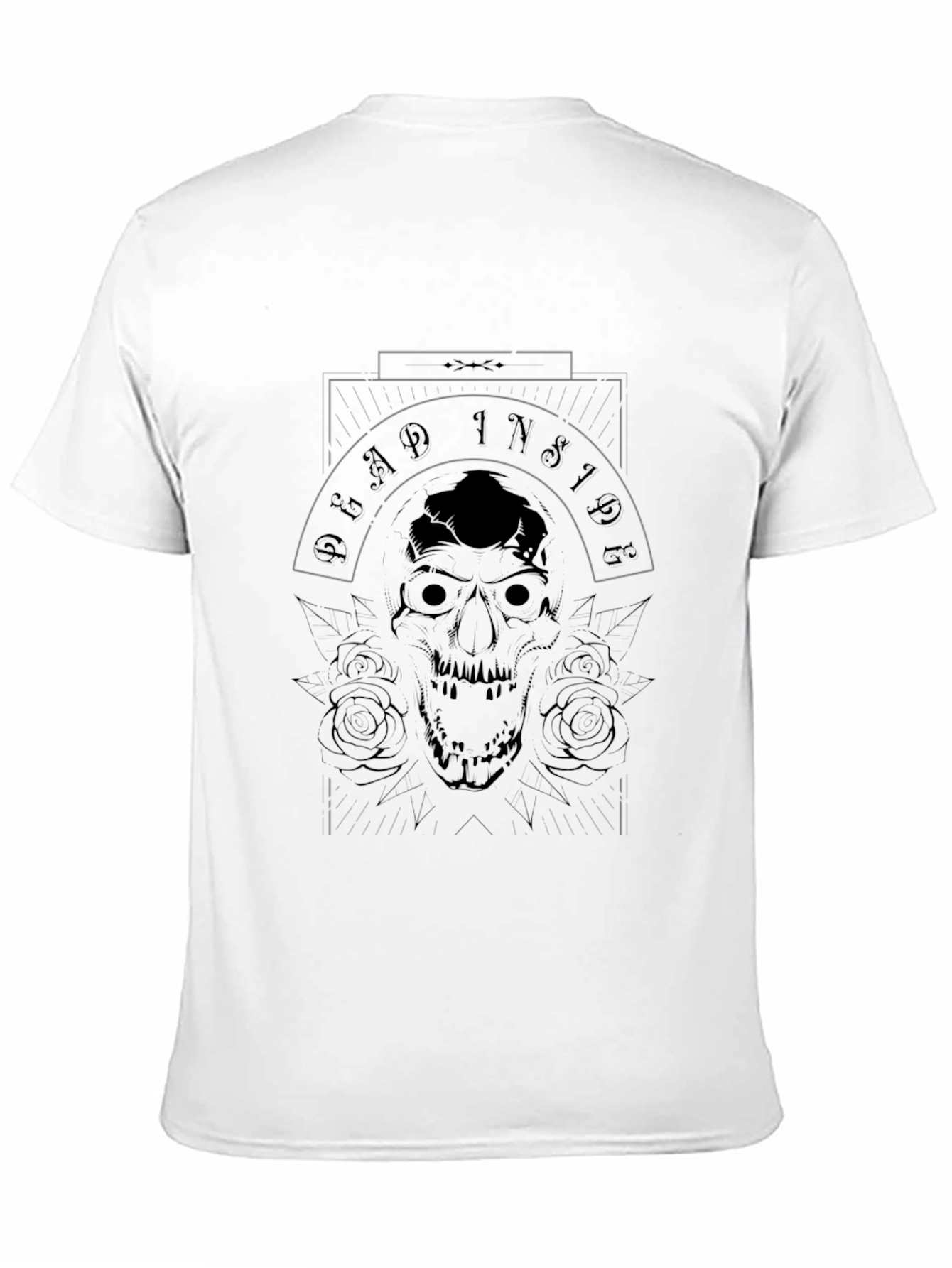 Dead Inside Graphic Print T-Shirt