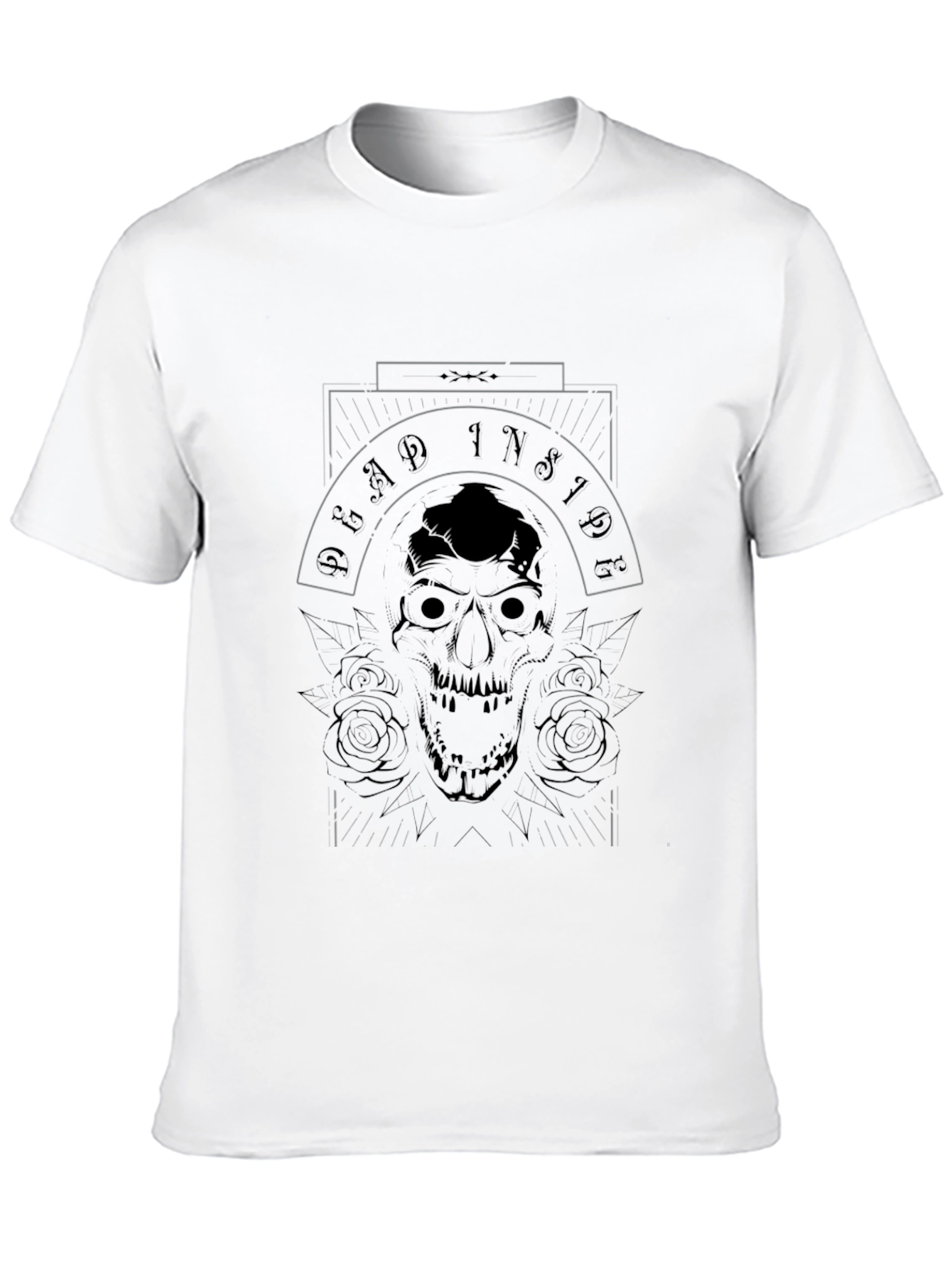 Dead Inside Graphic Print T-Shirt