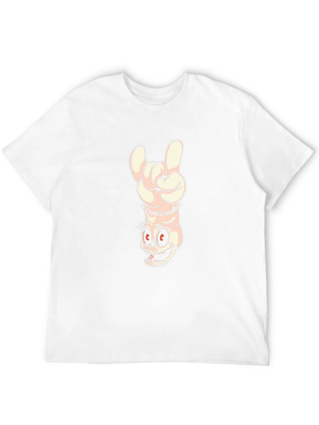 Rock On Skeleton Graphic Tee