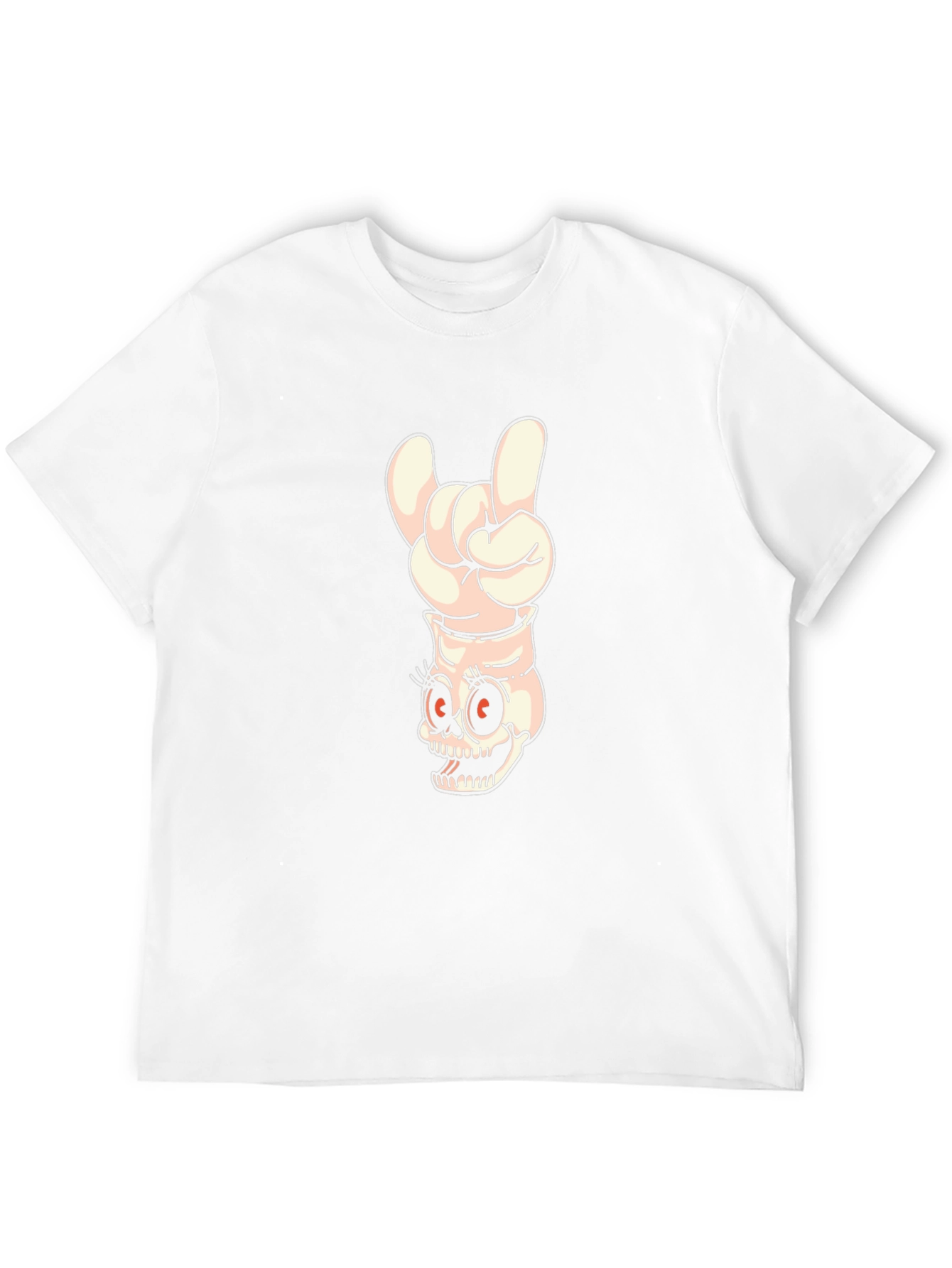 Rock On Skeleton Graphic Tee