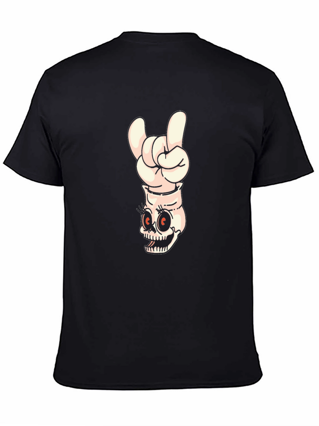 Rock On Skeleton Graphic Tee
