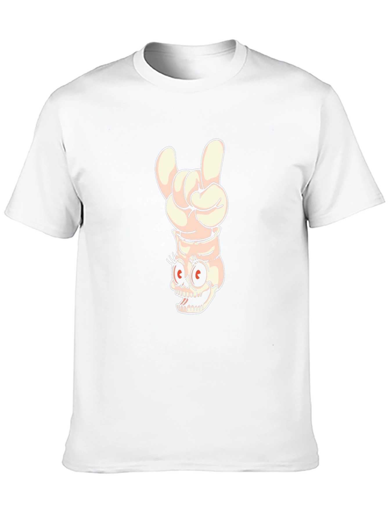 Rock On Skeleton Graphic Tee