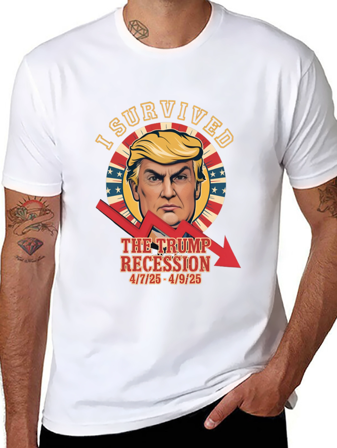 I Survived Trump Recession T-Shirt