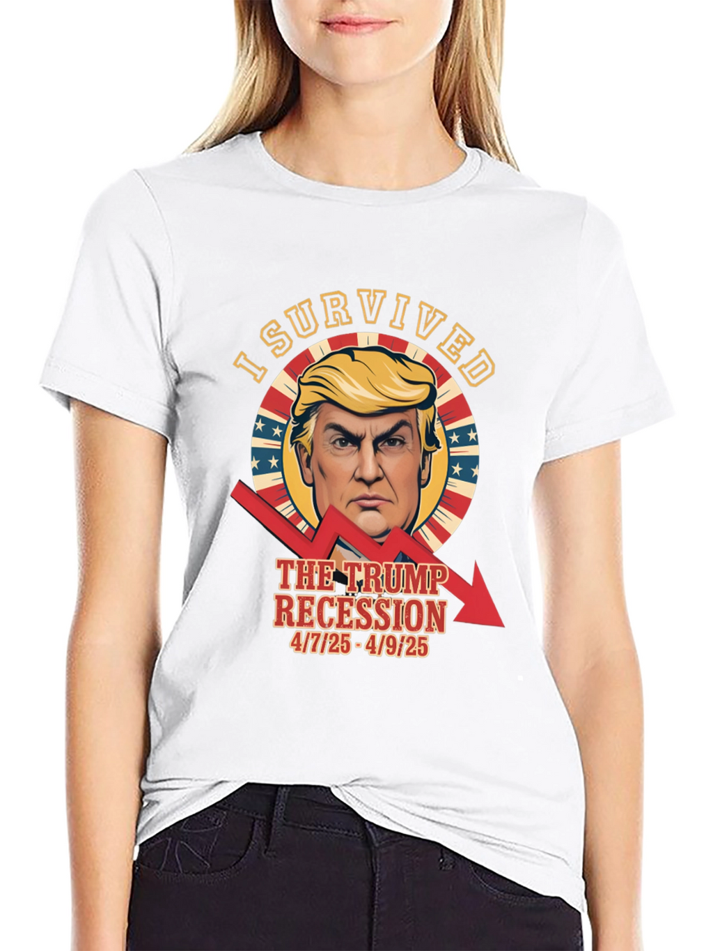 I Survived Trump Recession T-Shirt