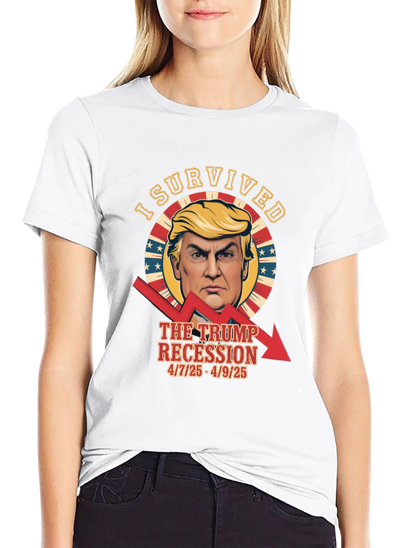 I Survived Trump Recession T-Shirt