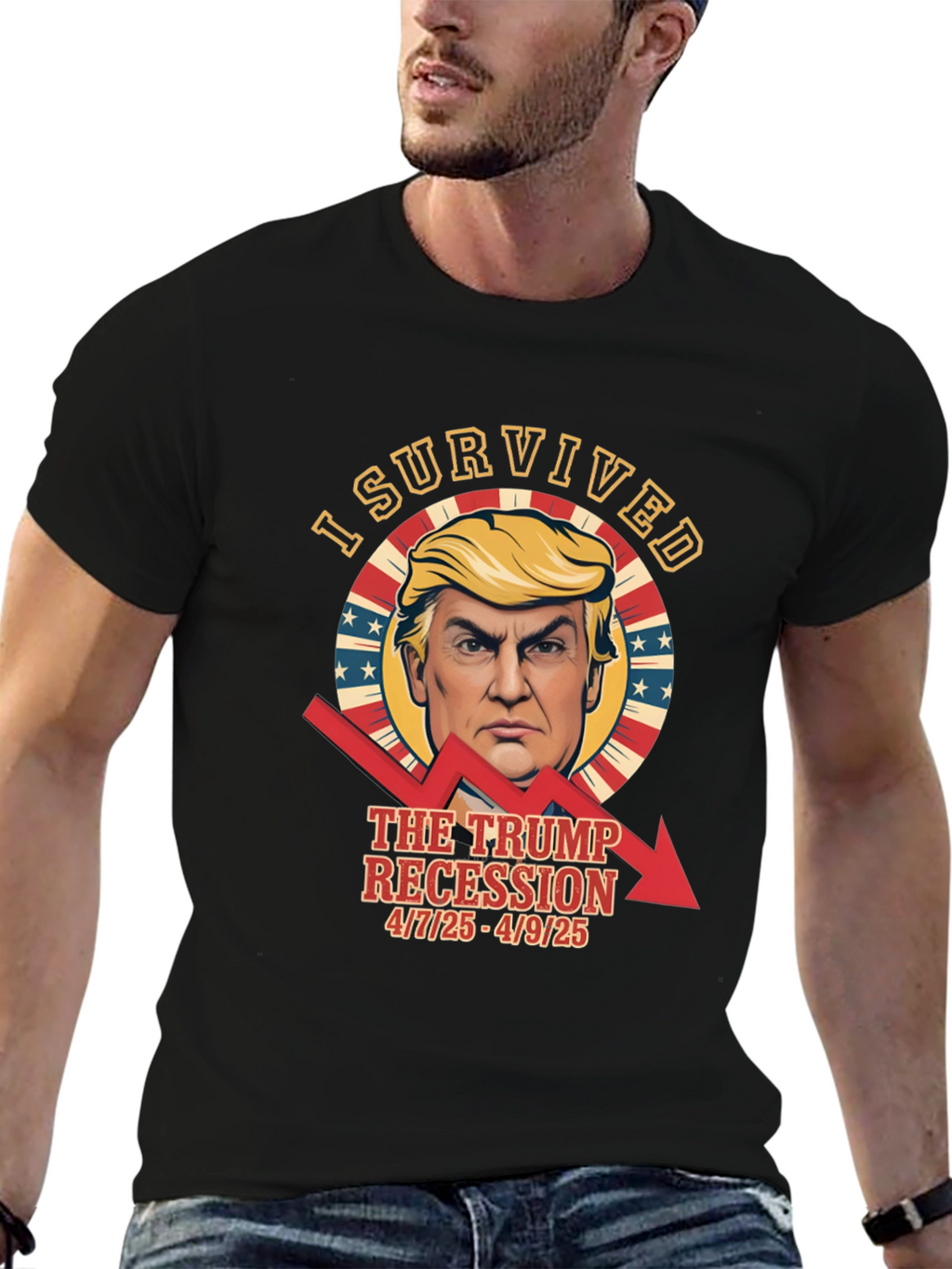 I Survived Trump Recession T-Shirt