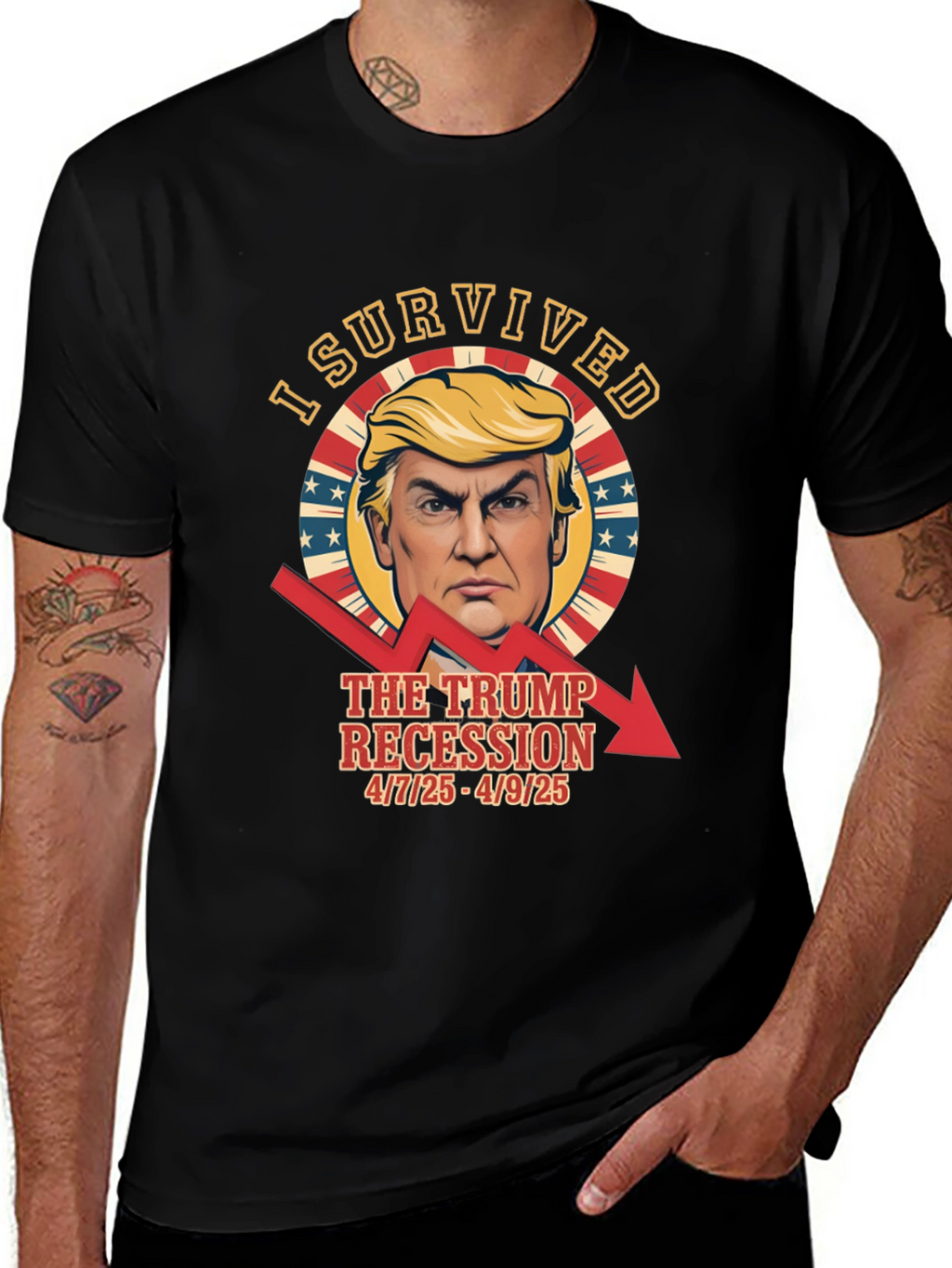 I Survived Trump Recession T-Shirt