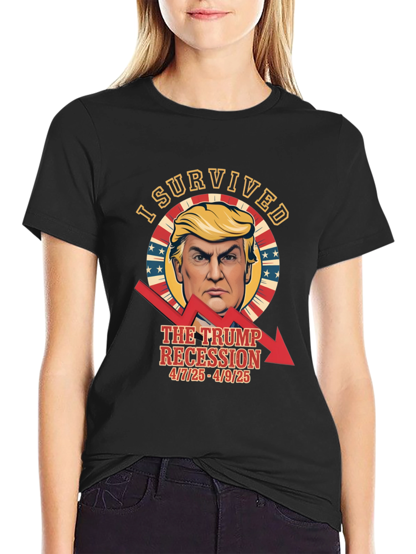 I Survived Trump Recession T-Shirt