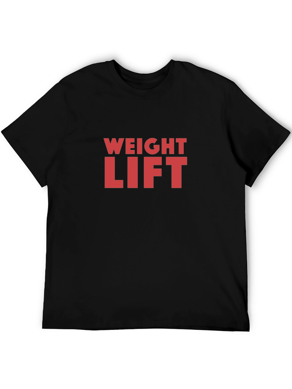 Weight Lift Graphic Tee - Black
