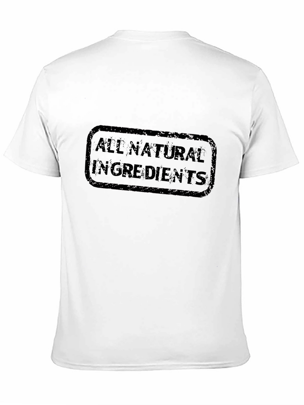 All Natural Ingredients Black T-Shirt