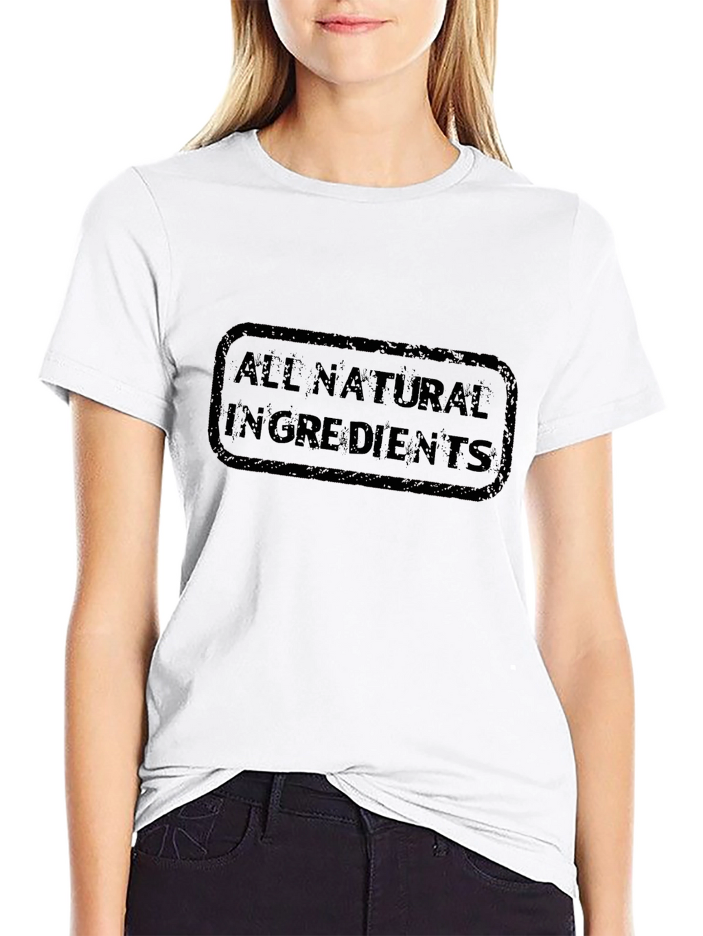 All Natural Ingredients Black T-Shirt