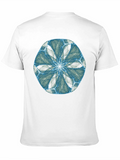Geometric Graphic Black Tee