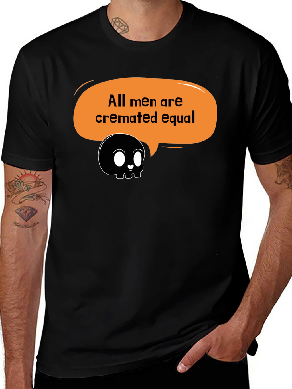 All Men Cremated Equal Graphic Tee