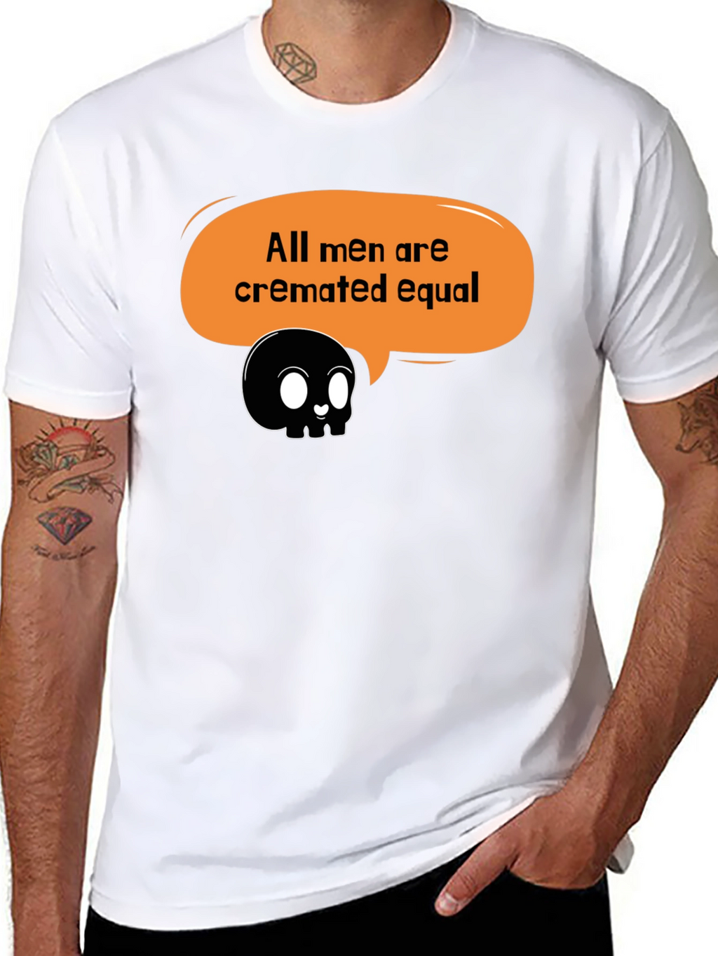 All Men Cremated Equal Graphic Tee