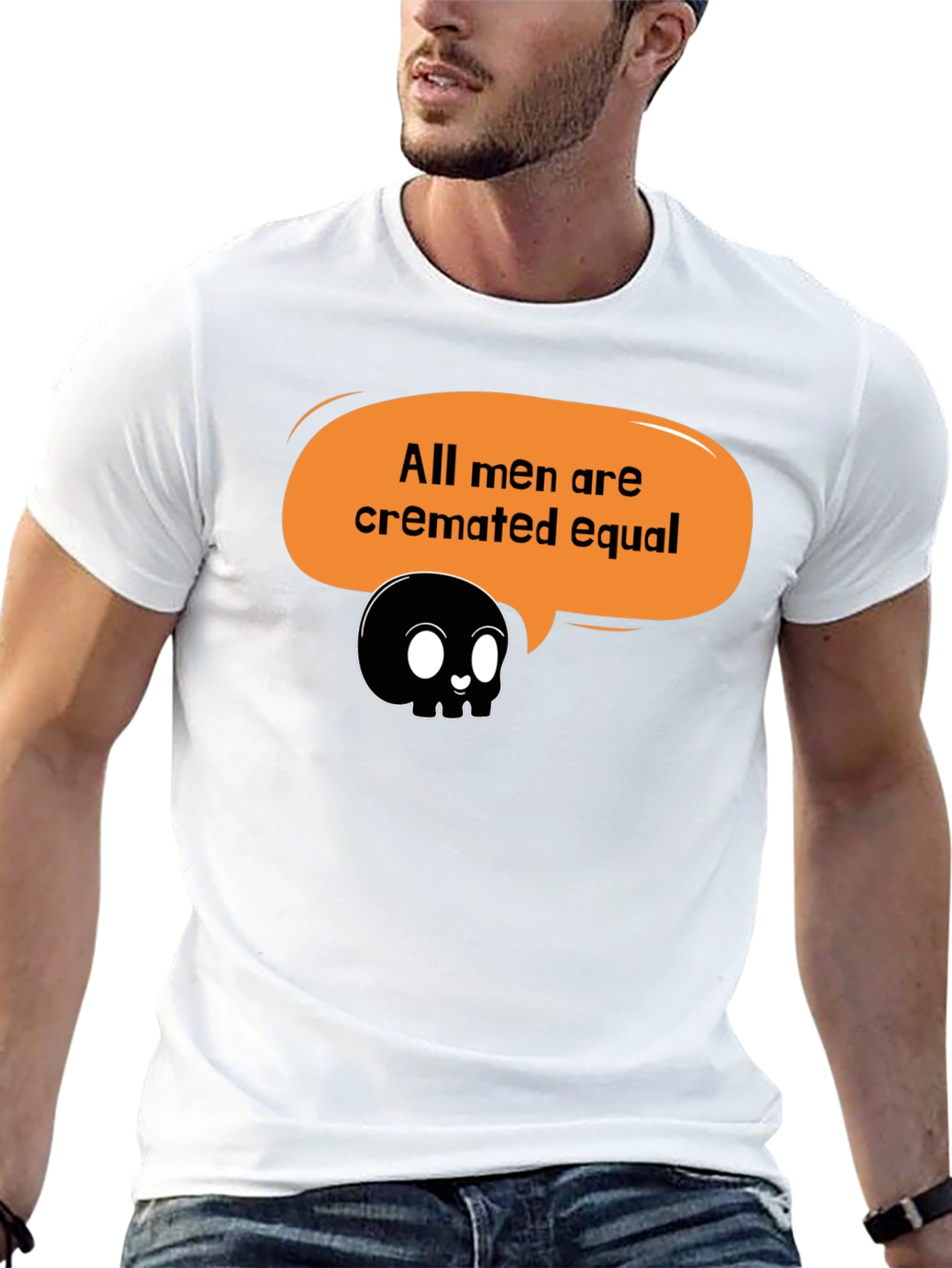 All Men Cremated Equal Graphic Tee