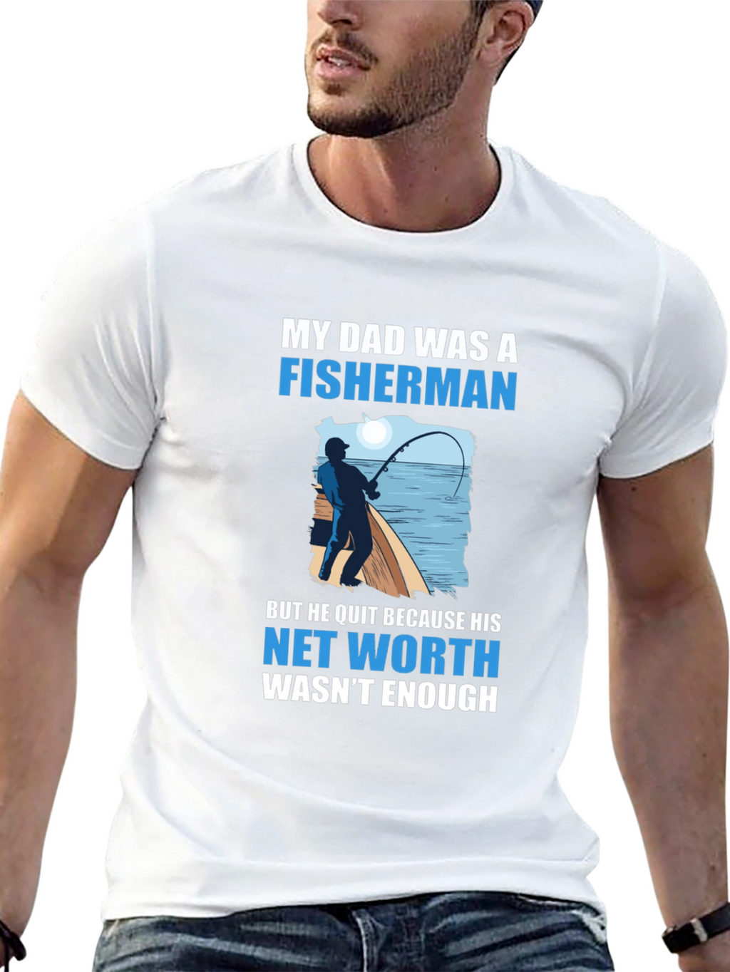 Fisherman Dad Joke T-Shirt