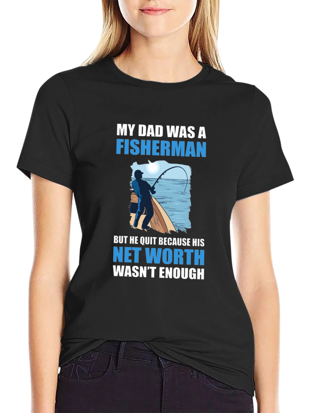 Fisherman Dad Joke T-Shirt