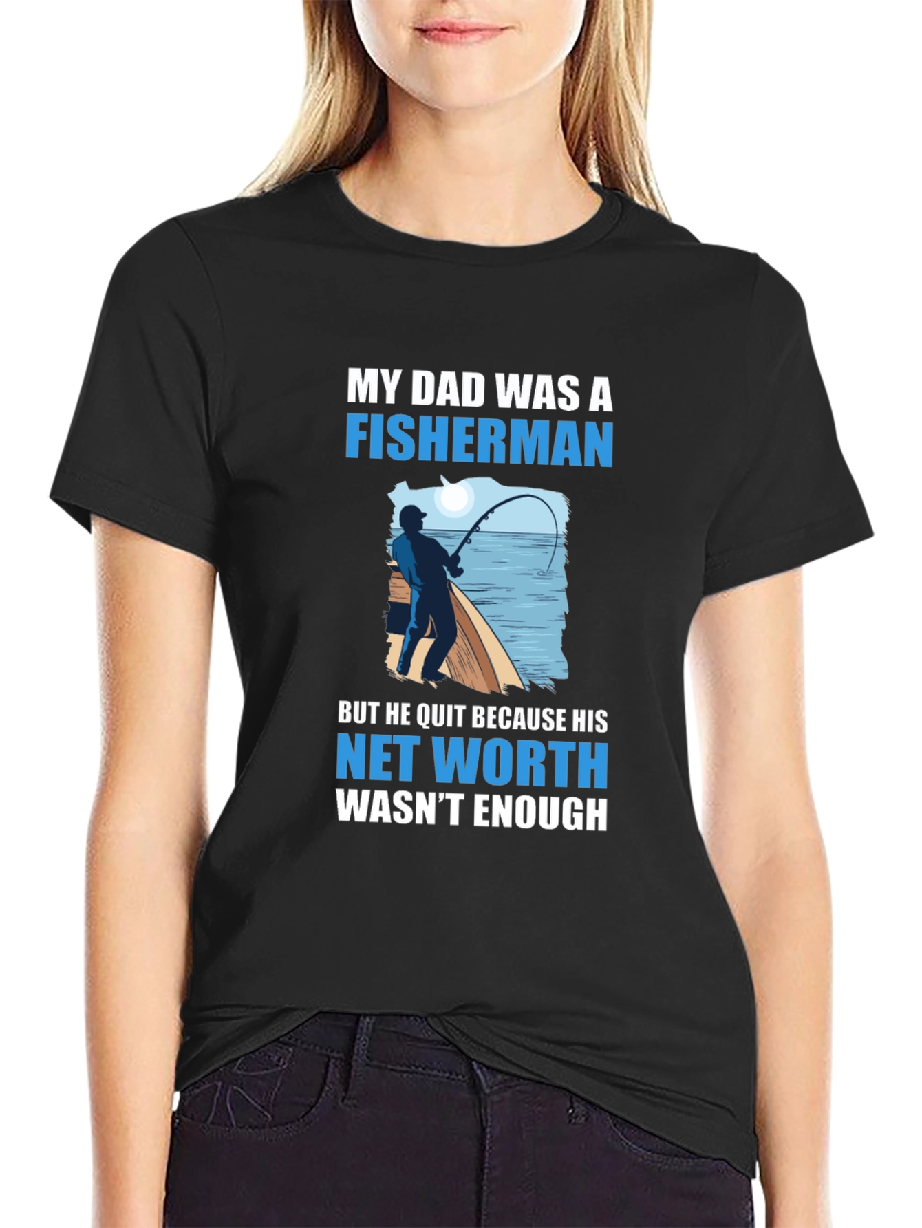 Fisherman Dad Joke T-Shirt