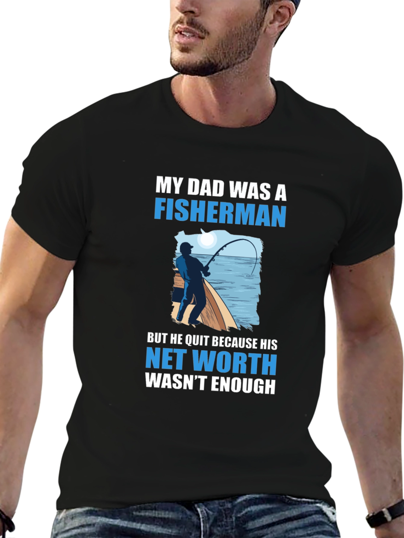Fisherman Dad Joke T-Shirt