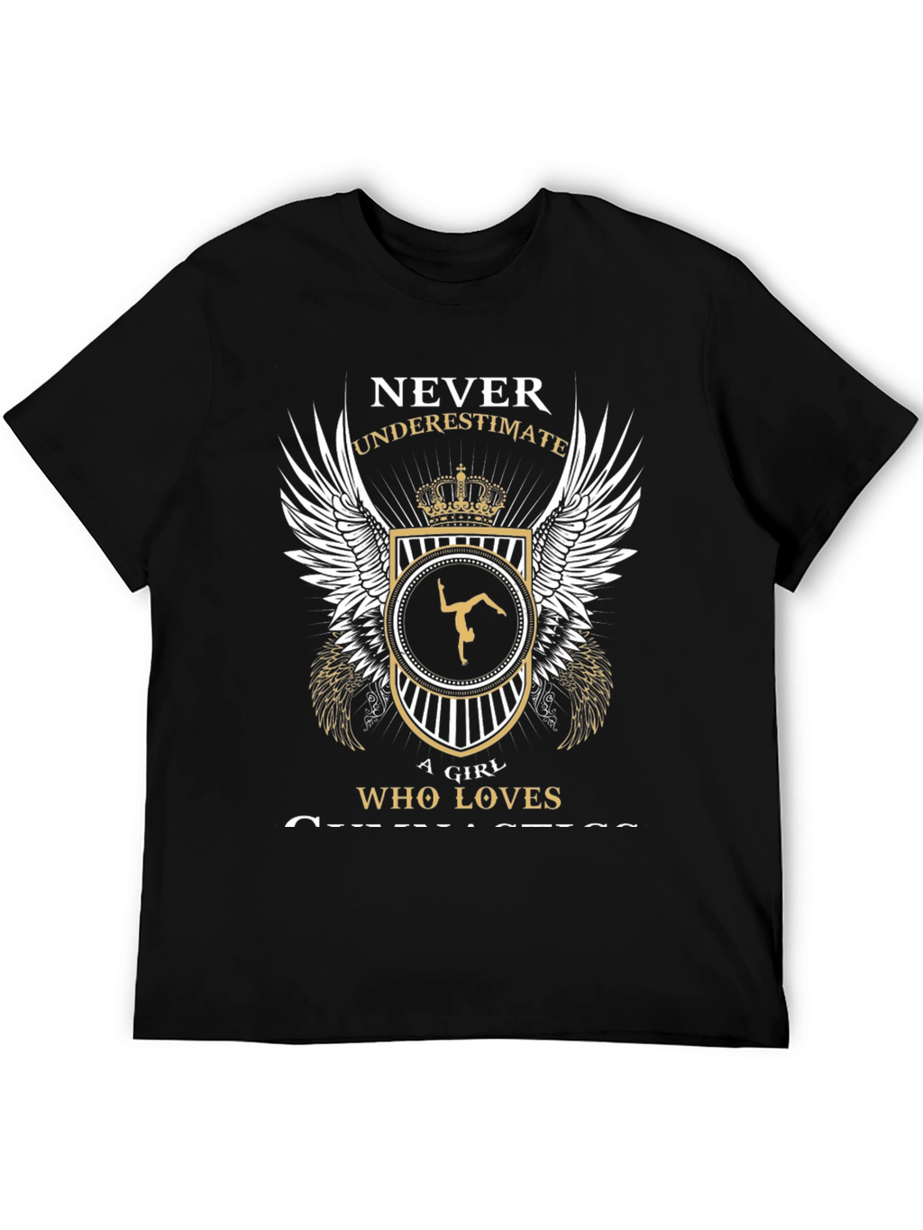 Gymnast Lover T-Shirt: Never Underestimate a Girl