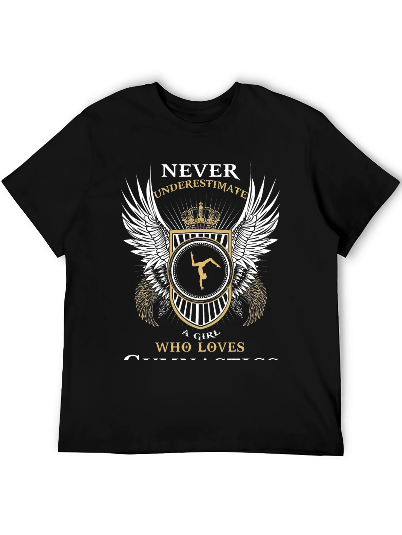 Gymnast Lover T-Shirt: Never Underestimate a Girl