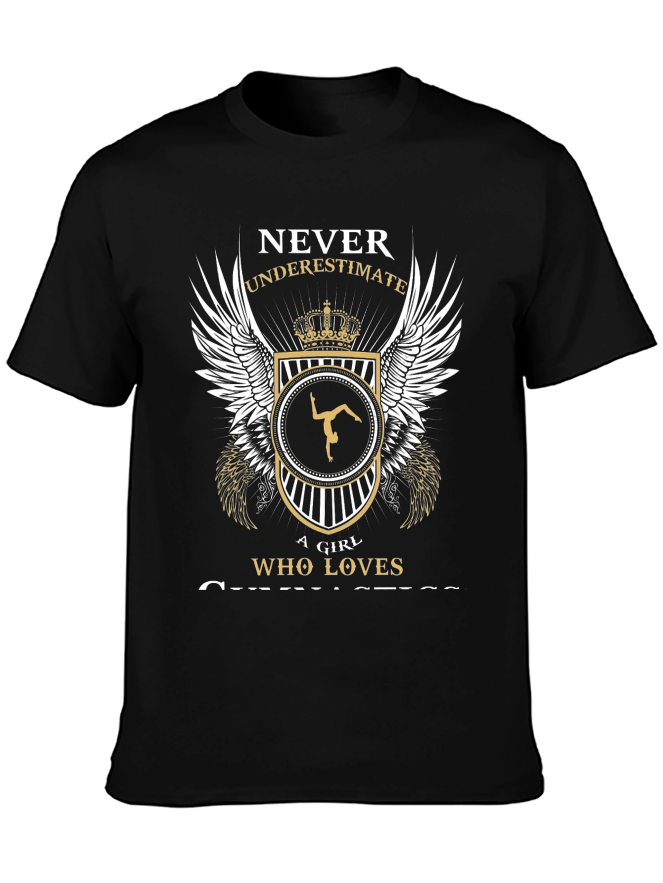 Gymnast Lover T-Shirt: Never Underestimate a Girl