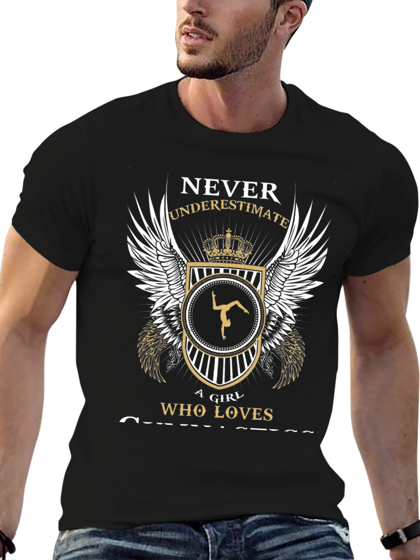 Gymnast Lover T-Shirt: Never Underestimate a Girl