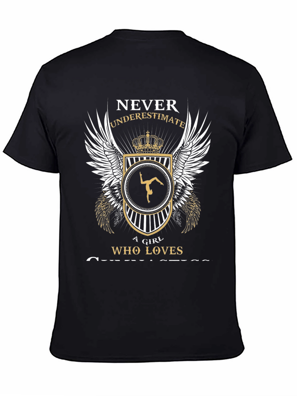 Gymnast Lover T-Shirt: Never Underestimate a Girl
