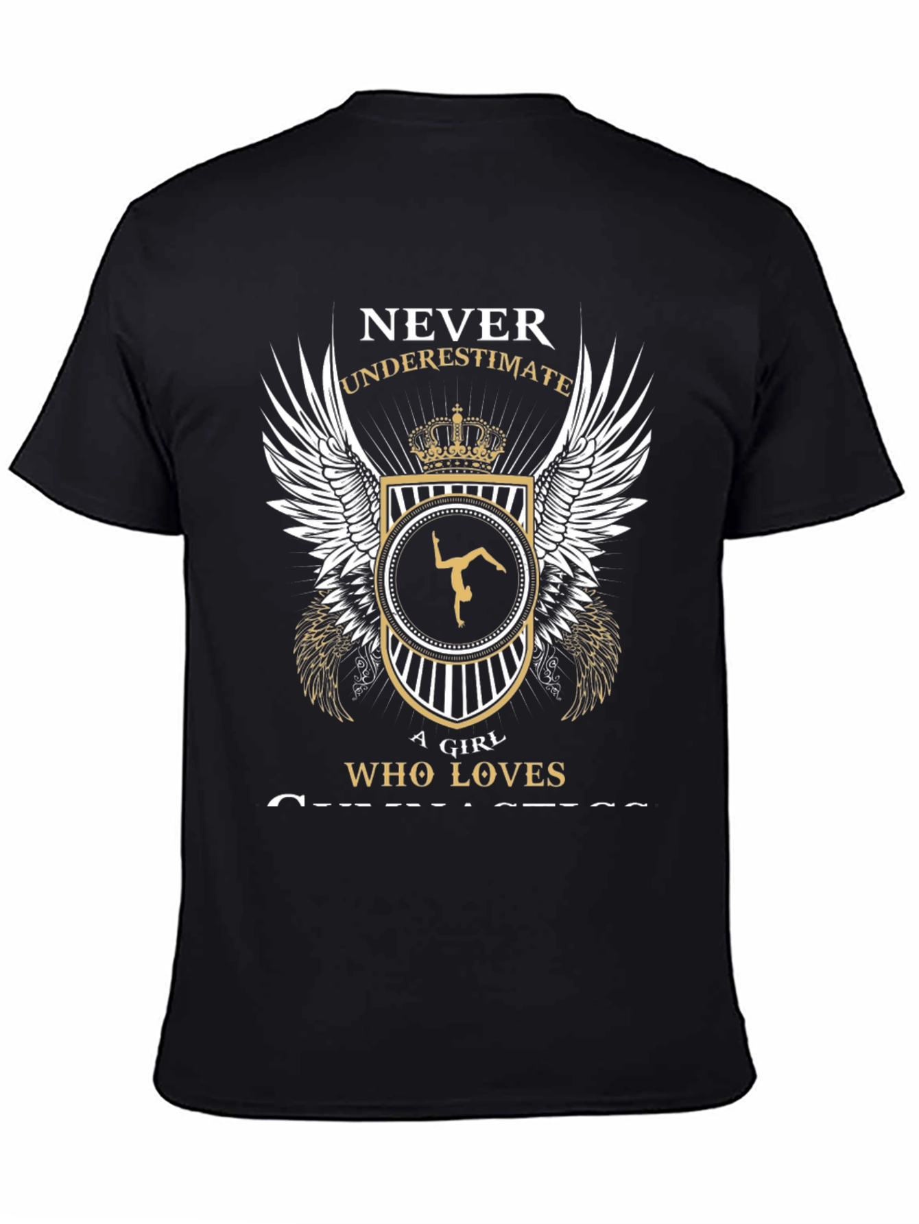 Gymnast Lover T-Shirt: Never Underestimate a Girl