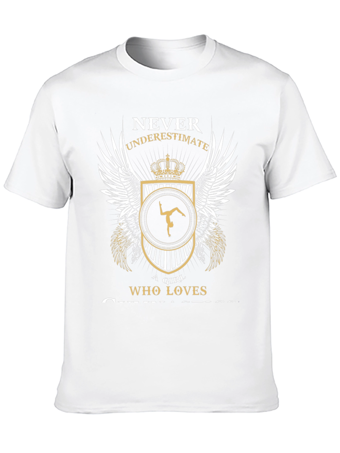 Gymnast Lover T-Shirt: Never Underestimate a Girl