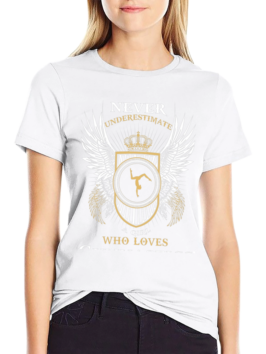 Gymnast Lover T-Shirt: Never Underestimate a Girl