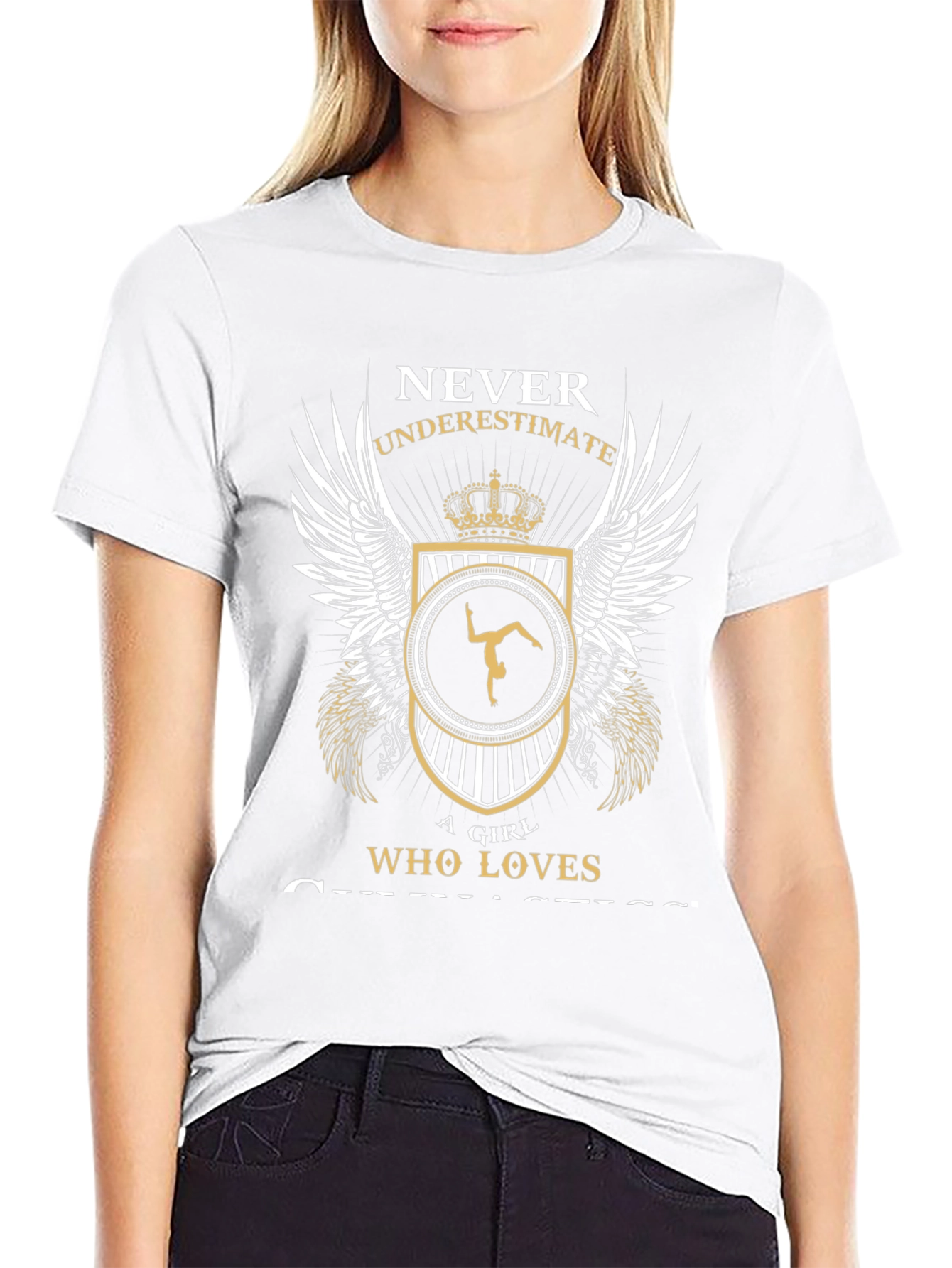 Gymnast Lover T-Shirt: Never Underestimate a Girl