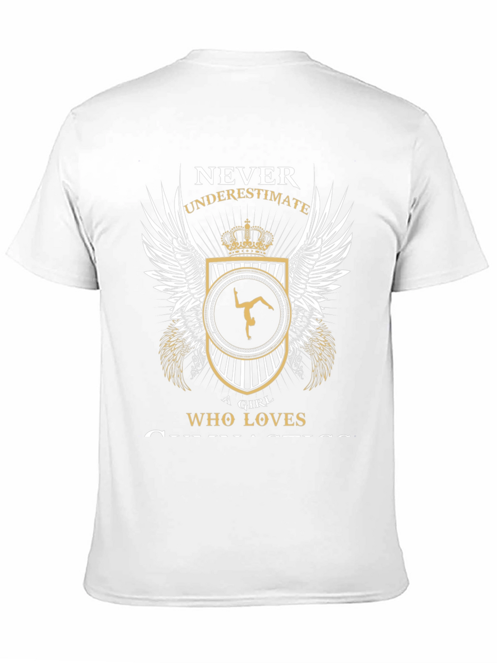 Gymnast Lover T-Shirt: Never Underestimate a Girl