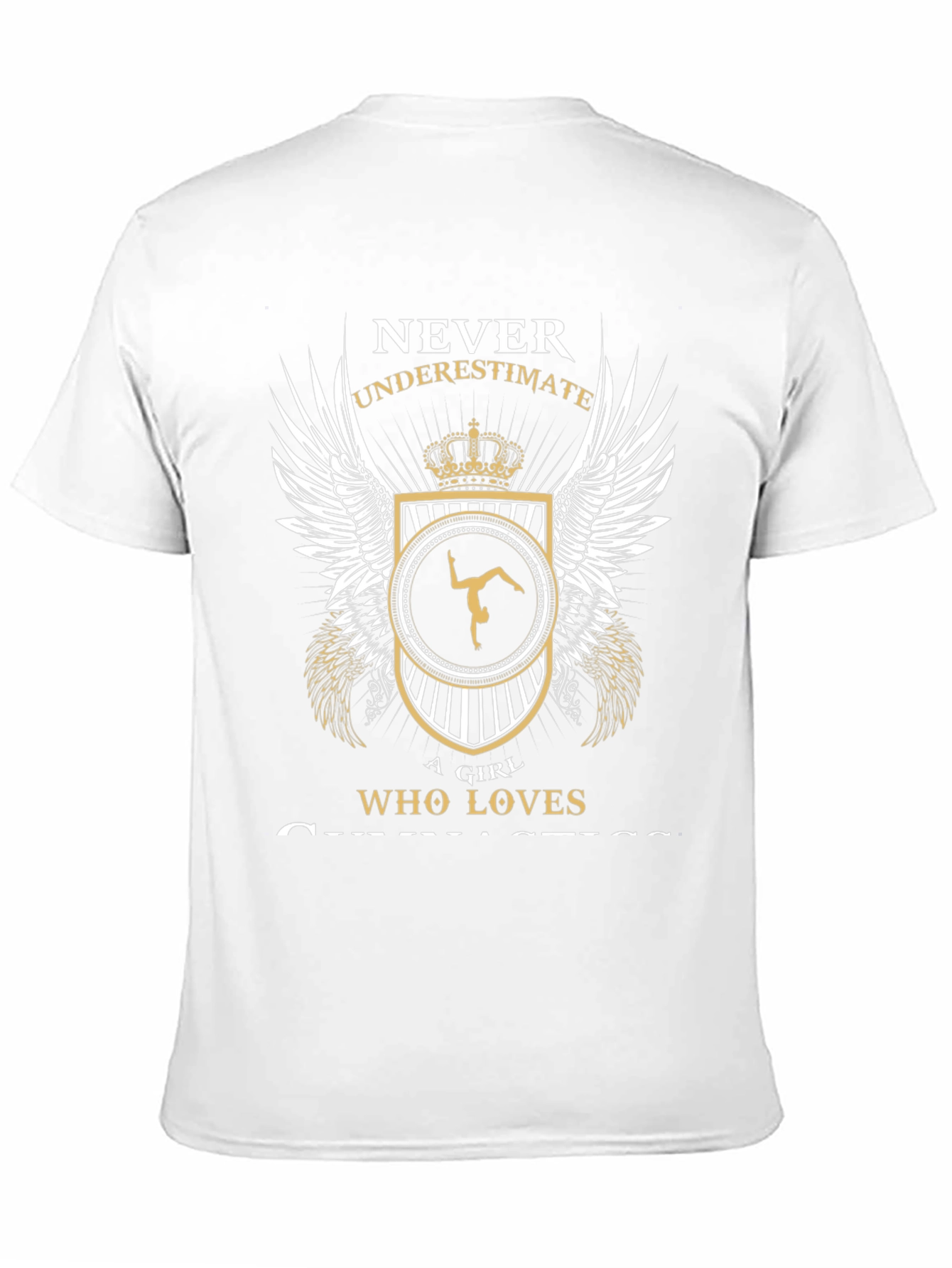Gymnast Lover T-Shirt: Never Underestimate a Girl