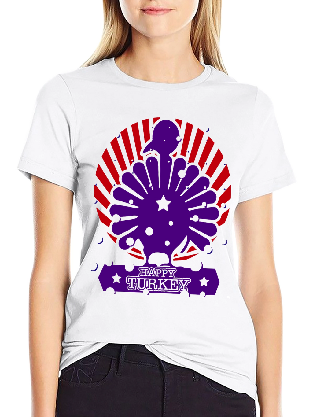 Happy Turkey Graphic Tee
