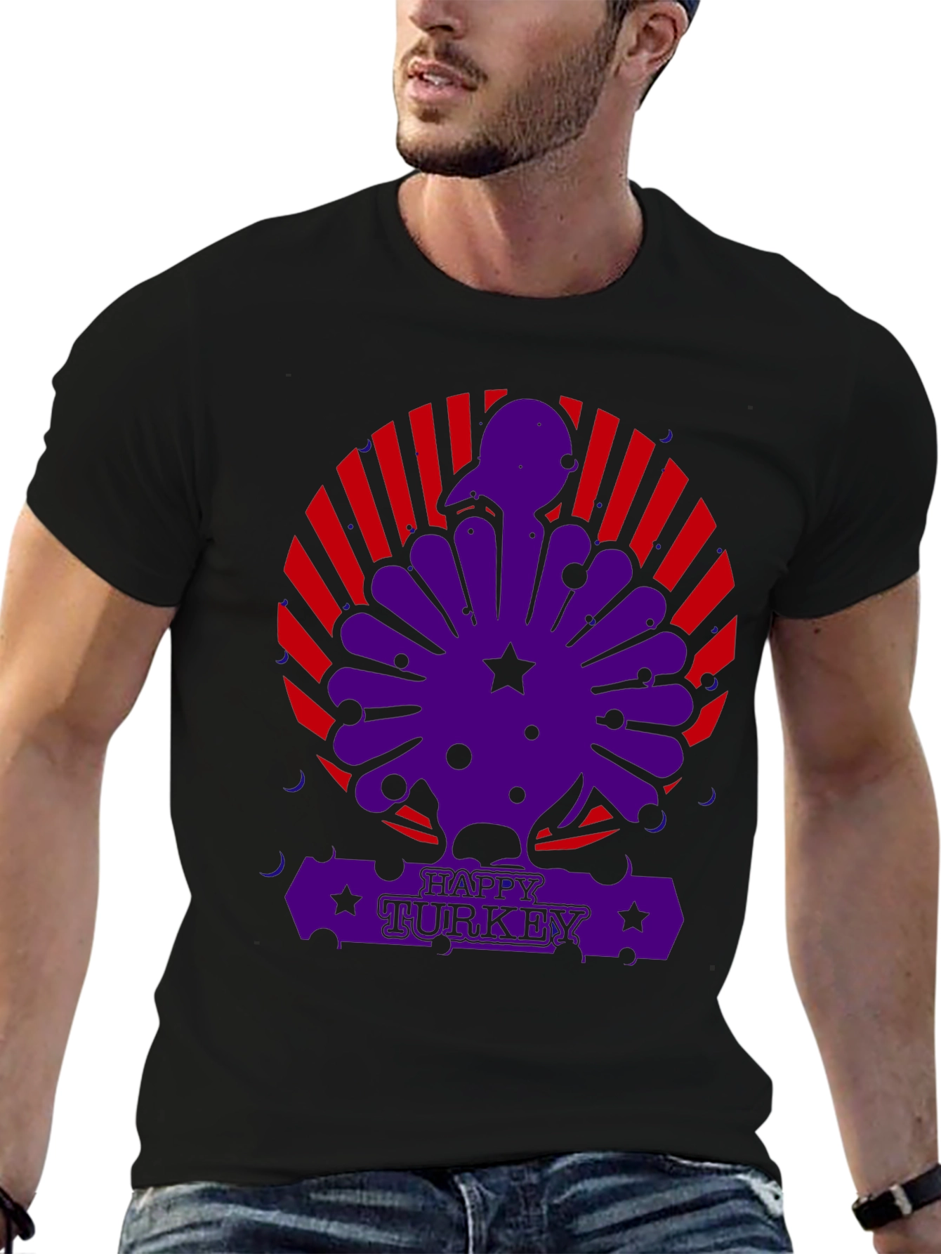 Happy Turkey Graphic Tee