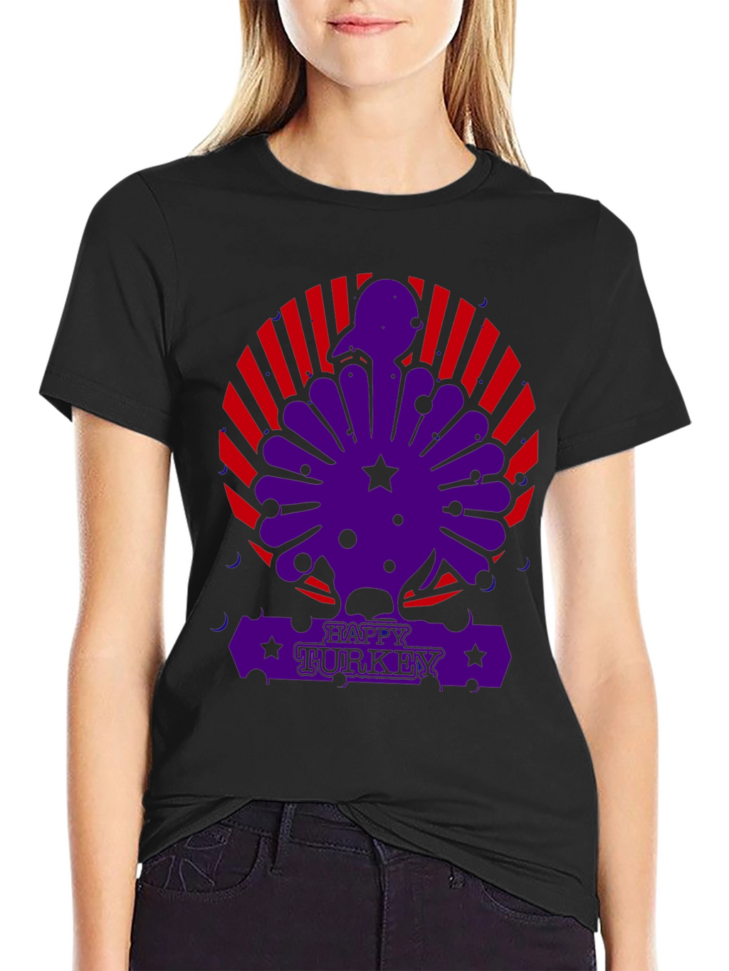 Happy Turkey Graphic Tee