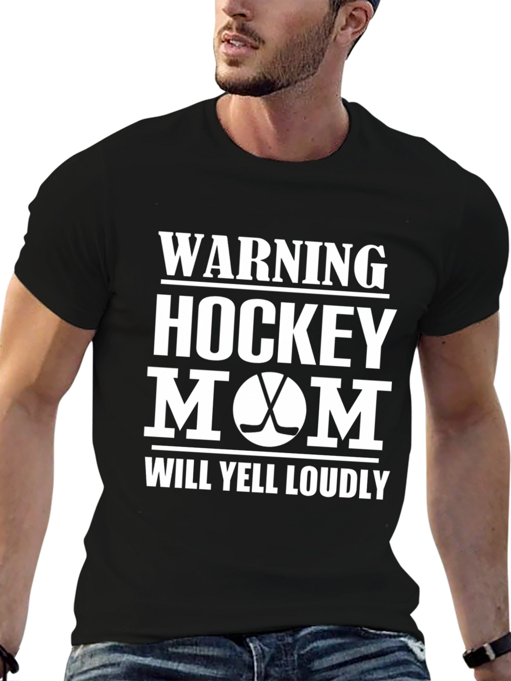 Warning Hockey Mom T-Shirt
