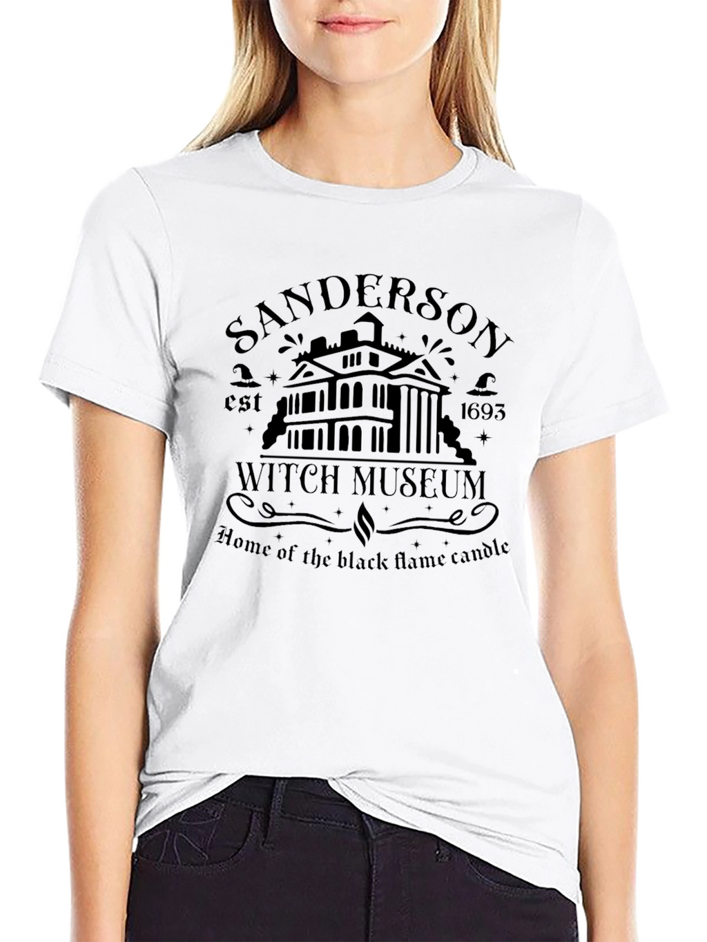 Sanderson Witch Museum Black T-Shirt