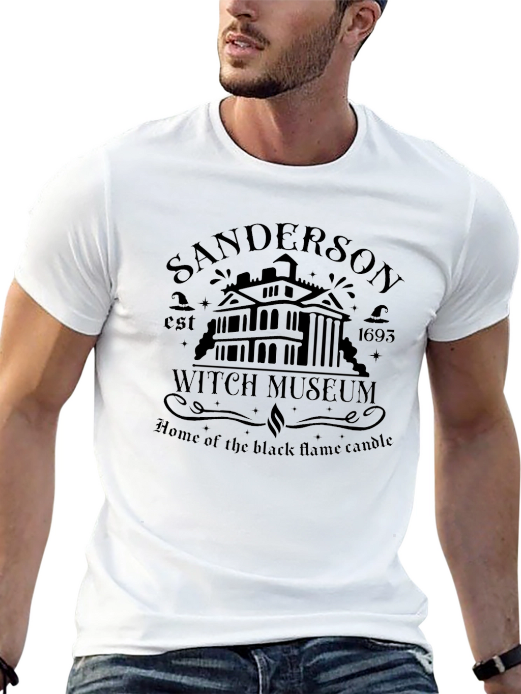 Sanderson Witch Museum Black T-Shirt