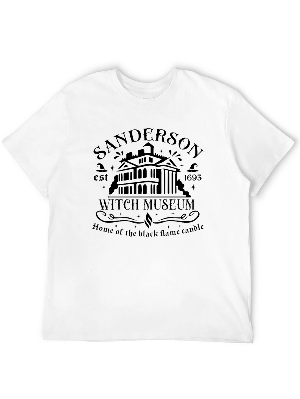 Sanderson Witch Museum Black T-Shirt