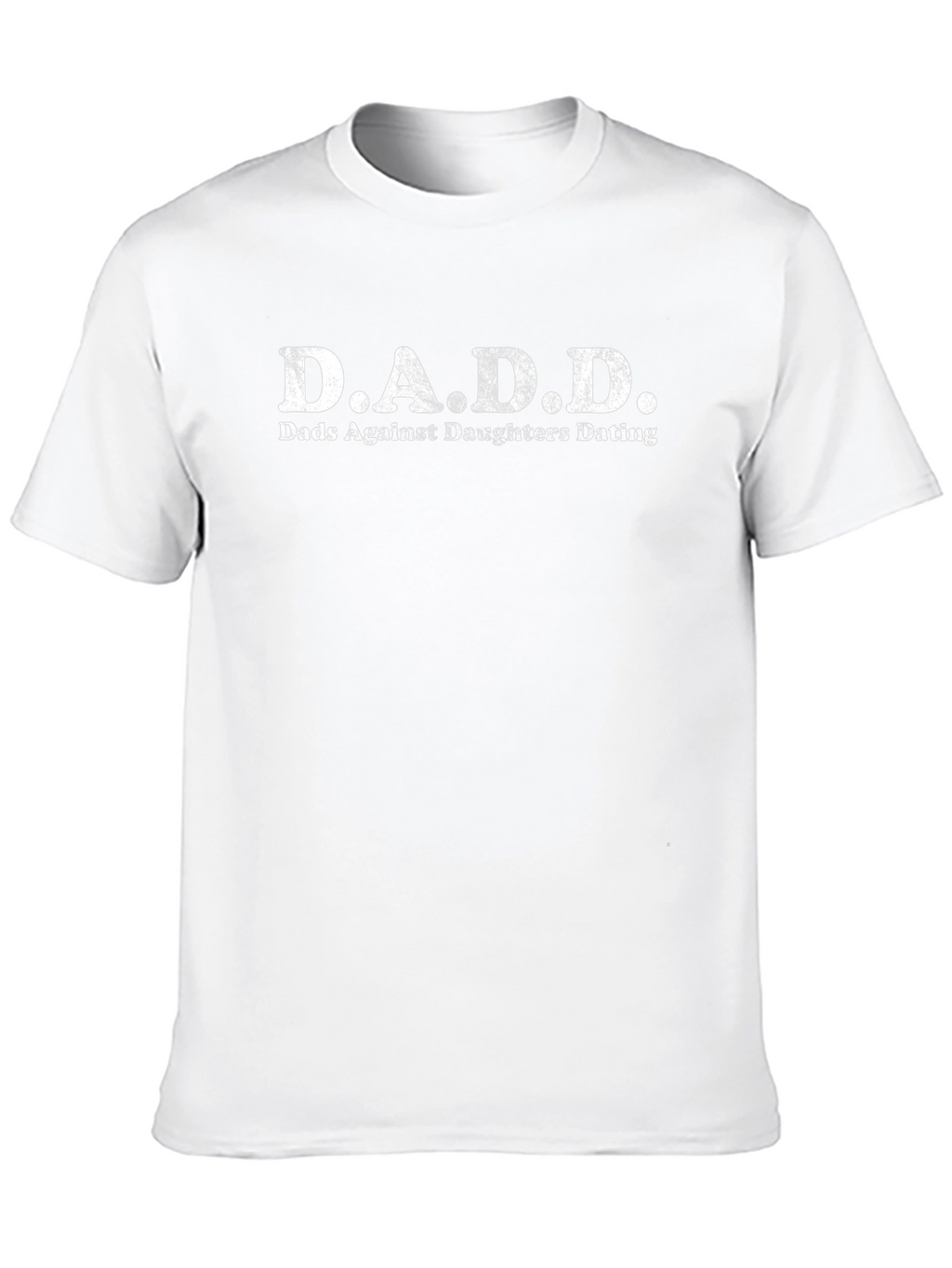 D.A.D.D. Funny Black T-Shirt - Dads Against Daughters Dating