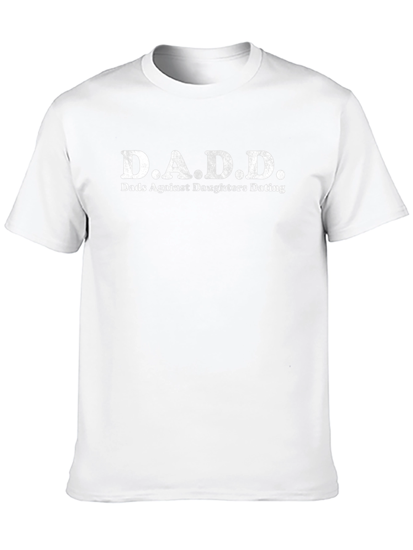 D.A.D.D. Funny Black T-Shirt - Dads Against Daughters Dating