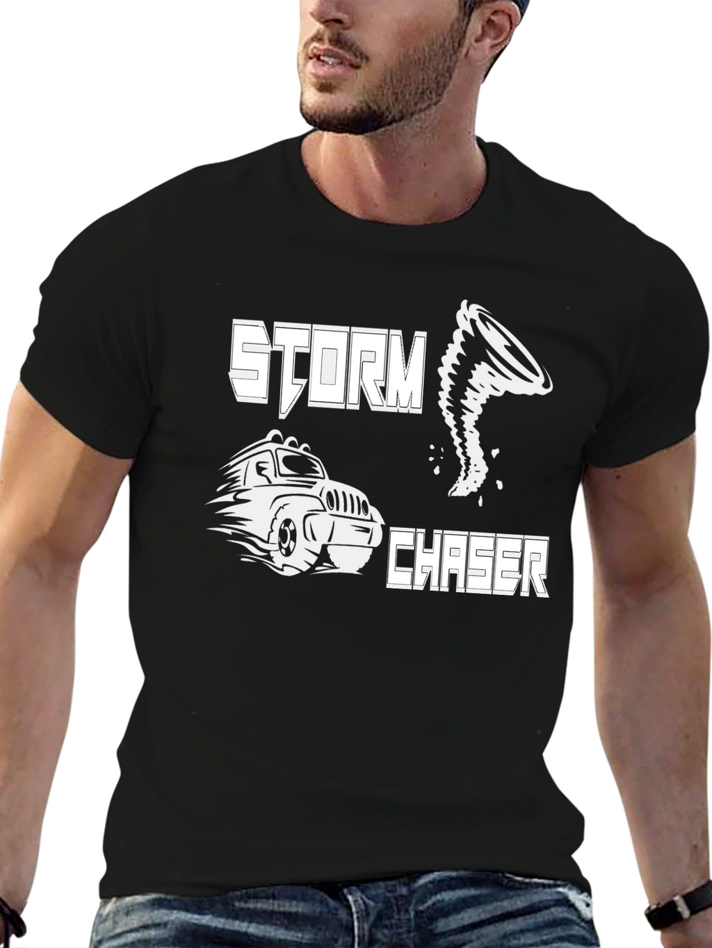 Storm Chaser Graphic T-Shirt - Weather Enthusiast Apparel